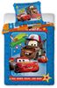 texpot Bettwäsche Kinderbettwäsche Cars Auto Track Stars, 2 teilig Bild 3