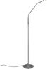423310107 Stehleuchte MONZA Nickel matt 12W LED. Höhe ca. 145 cm Bild 2