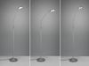 423310107 Stehleuchte MONZA Nickel matt 12W LED. Höhe ca. 145 cm Bild 5