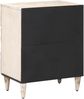 vidaXL Bettkasten mit Schubladen Weiß 50 x 33 x 60 cm Massivholz Mango 4018377 Bild 5