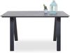 Gartentisch outdoor PRATO BHT 135x75x76 cm grau Outdoortisch Balkontisch Terrassentisch Outdoor-Tisch Loungetisch Bild 2