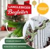 KESSER® Weihnachtsgirlande mit LED – 5 m oder 10 m, 100–200 LEDs, IP44, naturgrün, mit Schnee-Effekt je nach Modell, für Outdoor & Indoor, mit Fernbedienung & Weihnachtsdeko je nach Variante 10m / 200 LEDs inkl. FB / ohne Deko / Schnee Bild 4