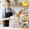FELIXLEO Brottasche Bienenwachs Brotbeutel 43x33cm Wiederverwendbar 2er, (1-tlg) Bild 3