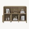 Sideboard Lukkodso 77x110x30 cm Eicheoptik rustikal [en. casa] Bild 5