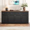 Modern and simple Anrichte Moderne Sideboard Schrank Anrichte Stauraum Buffet Wohnzimmer Set,160L x 35B x 76H(cm) Bild 2