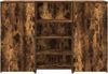 vidaXL Empfangstheke Räuchereiche 155x50x103,5 cm Holzwerkstoff 3324200 Bild 5