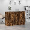 vidaXL Empfangstheke Räuchereiche 155x50x103,5 cm Holzwerkstoff 3324200 Bild 4