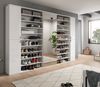Garderobenschrank SystemX in weiß Hochglanz 281 cm Bild 2
