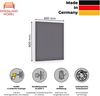 Rheinland Möbel FocusWall WAQ0606 – Quadratischer Akustik-Wandabsorber 60×60 cm in Stofffarbe Tequila inkl. Montage-Set - Made in Germany - Klasse A, Stoffbezug, schwer entflammbar Bild 2