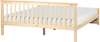 Bett mit Lattenrost OLENDON 180x200 cm Holz Heller Holzfarbton Bild 5