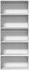 vidaXL Bücherregal Weiß 80x30x189 cm Holzwerkstoff 3314669 Bild 3