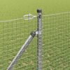 vidaXL Schweißdrahtzaun mit Spikes 10 x 1,2 m Verzinkter Stahl Silber 3351933 Bild 4