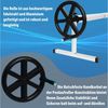 FIVMEN Pool-Abdeckplane Pool Aufroller Aluminium Aufrollsystem 3m - 5,70m Poolaufroller (1-St), inkl. Befestigung & Rollen, für Solar und Pool Planen und Abdeckungen Bild 4