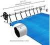 FIVMEN Pool-Abdeckplane Pool Aufroller Aluminium Aufrollsystem 3m - 5,70m Poolaufroller (1-St), inkl. Befestigung & Rollen, für Solar und Pool Planen und Abdeckungen Bild 2