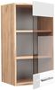 Küchenglasschrank Fame-Line Weiß Hochglanz 40 cm Vicco Bild 4