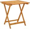 vidaXL 3-tlg. Bistro-Set Schwarz Polypropylen und Massivholz 3281877 Bild 4