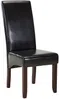Vente-unique - ROVIGO Stuhl Kunstleder Braun - B 63 cm x H 107 cm x L 47 cm Bild 3
