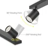 Braytron LED Deckenstrahler 4-flammig GU10 640mm Schwenkbar Schwarz Bild 3