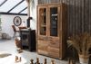 Vitrine Akazie 98x40x180 natur lackiert BARK #108 Bild 2