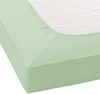 Janine Mako Jersey Spannbetttuch Bettlaken 140-160x200 cm OVP 5007 26 lind Bild 3