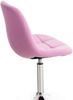 CLP 2er Set Loungesessel Emil mit Sitz aus Kunstleder in gestepptem Design,pink Bild 4