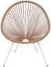 Vente-unique - ALIOS Gartensitzgruppe Harz Beige - B 82 cm50 cm x H 83,5 cm50 cm x L 72 cm50 cm Bild 5