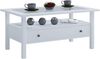 VCM Beistelltisch & Couchtisch Lingis 919076 Weiß H. 42 x B. 90 x T. 54 cm Bild 2