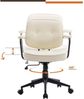 WAHSON OFFICE CHAIRS Bürostuhl Ledbezug Schreibtischstuhl höhenverstellbar Bild 3
