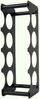 Weinregal CAVO, 8 Flaschen, 48 x 13 x 19 cm, schwarz, modern Bild 2
