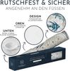 Homerella Badematte rutschfest 100% BPA frei inkl. 2 Haken zum Aufhängen 100x40cm, Antirutschmatte Badewanne hautsensitiv & schimmelresistent Bild 4