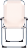 Gartenstuhl 4er Set GALATSI klappbar Metall Beige Bild 5