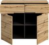 Kommode Canu Basaltgrau Artisan-Stil FSC-zertifiziert 100x81x40 cm Bild 5