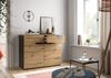 Kommode Canu Basaltgrau Artisan-Stil FSC-zertifiziert 100x81x40 cm Bild 2
