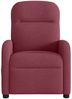 vidaXL Massagesessel Elektrisch Weinrot Stoff 3302965 Bild 5