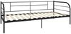 Tagesbett-Rahmen Schwarz Metall 90×200 cm [284673] Bild 3