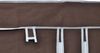 vidaXL Stoffschränke 2 Stk. Braun 60722 Bild 5