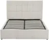 Vente-unique - HOPEYA Bett Stoff Beige - B 214 cm x H 111 cm x L 171 cm Bild 5