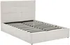 Vente-unique - HOPEYA Bett Stoff Beige - B 214 cm x H 111 cm x L 171 cm Bild 4