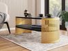 Couchtisch Fahugin Oval Gold I (Farbe: Gold / Black Pietra Grigia) Bild 2