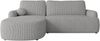 Ecksofa Loridu Cord (Farbe: Poso 110, Seite: Links) Bild 2