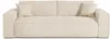 Vente-unique - AMELIA Sofa Stoff Beige - B 105 cm x H 80 cm x L 236 cm Bild 3