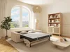 Vente-unique - AMELIA Sofa Stoff Beige - B 105 cm x H 80 cm x L 236 cm Bild 2