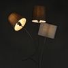 lux.pro 'Treviso' Stehleuchte 3-Flammig, E14 Max. 40W, Metall/Stoff Mehrfarbig, 146 x 24 x 24 cm Bild 2