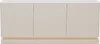 Vente-unique - DEVIKA Sideboard Holz, Platte BeigeWeiß - B 40 cm x H 80 cm x L 189,6 cm Bild 3