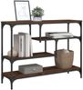 vidaXL Konsolentisch Braun Eichen-Optik 100x30x75 cm Holzwerkstoff 838917 Bild 4