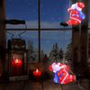 Deuba LED Acryl Figur Außen Weihnachtsmann Trio beleuchtet Weihnachtsdeko Weihnachten Weihnachtsfigur Bild 5