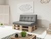 sunnypillow Palettenkissen Palettenkissen VERONA 2er Set Bild 2