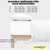 Schlafgut Spannbettlaken EASY Jersey Elasthan Boxspring, Jersey, Gummizug: rundum, (1 Stück), MADE IN GREEN by OEKO-TEX® Bild 3