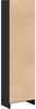 vidaXL Bücherregal Schwarz 40x24x143 cm Holzwerkstoff 857784 Bild 5