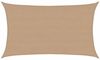 vidaXL Sonnensegel 160 g/m² Taupe 5x8 m HDPE 311413 Bild 2
